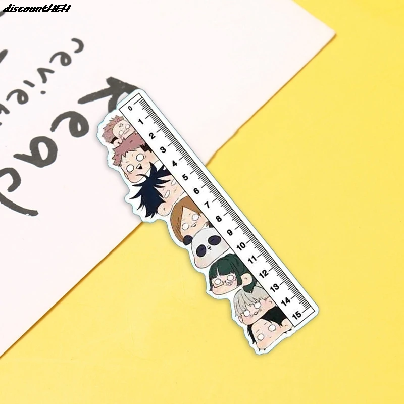Japan Anime Jujutsu Kaisen Cute Cartoon Figure Character Acrylic Ruler HD Print Stationery Cosplay Props Fans Kids Gifts
Japan Anime Jujutsu Kaisen Cute Cartoon Figure Character Acrylic Ruler HD Print Stationery Cosplay Props Fans Kids Gifts