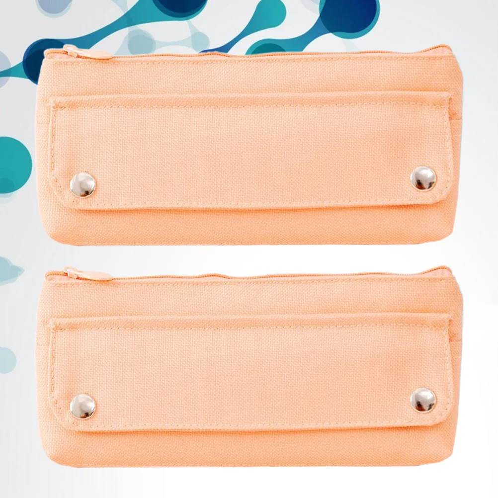 2pcs Elastic Oxford Fabric Color Pencil Case Simple Pen Storage Bag Stationery Pouch )
2pcs Elastic Oxford Fabric Color Pencil Case Simple Pen Storage Bag Stationery Pouch )