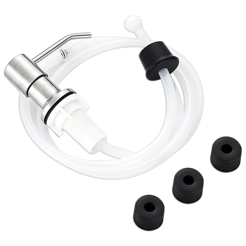 Кухонный дозатор для жидкого мыла, встроенный жидкостный насос, удлинитель для ванной комнаты/дозатор для кухонной раковины
Кухонный дозатор для жидкого мыла, встроенный жидкостный насос, удлинитель для ванной комнаты/дозатор для кухонной раковины