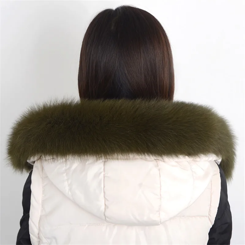 Women Winter 100% Real Fox Fur Collar Scarf Coat Fur Collar Luxury Fox Fur Scarves Genuine Warm Neck Warmers Shawl
Women Winter 100% Real Fox Fur Collar Scarf Coat Fur Collar Luxury Fox Fur Scarves Genuine Warm Neck Warmers Shawl