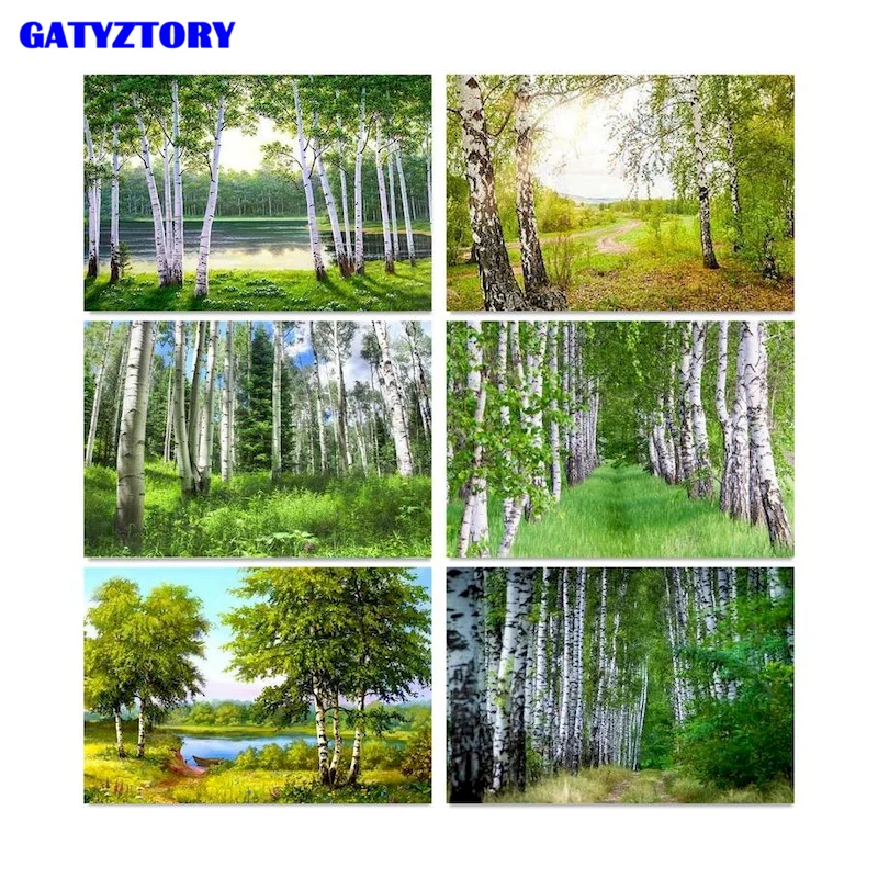 Gatyztory 60x75cm Frame Forest Oil Painting By Numbers Landscape Acrylic Paint By Numbers For Adults Wall Pictures For Living Ro
Gatyztory 60x75cm Frame Forest Oil Painting By Numbers Landscape Acrylic Paint By Numbers For Adults Wall Pictures For Living Ro