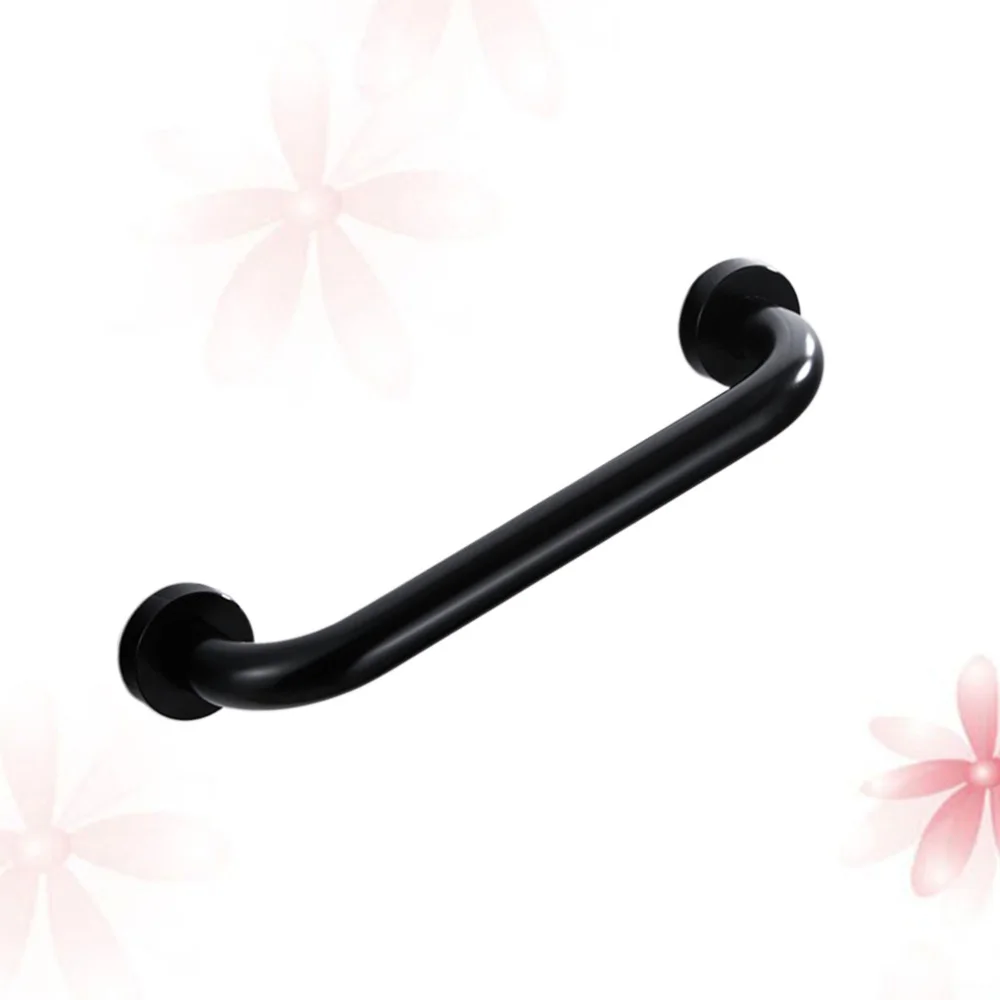 Bathtub Handrail Bathroom Armrest Safety Handle Stair Grab Bar Non-Slip Shower Handgrip for Elderly Children - 30cm (Black)
Bathtub Handrail Bathroom Armrest Safety Handle Stair Grab Bar Non-Slip Shower Handgrip for Elderly Children - 30cm (Black)