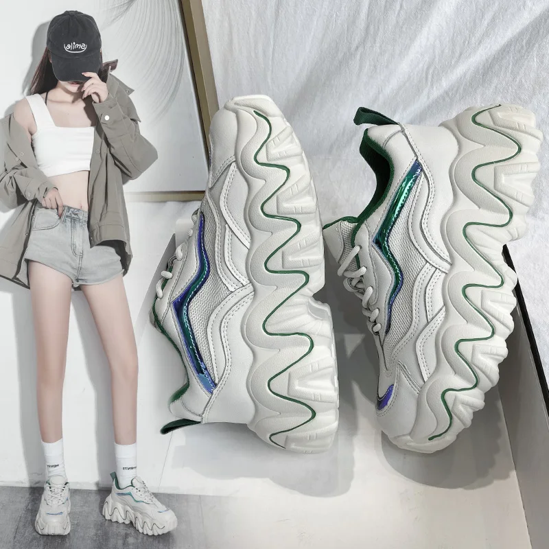 Женские кроссовки в сеточку, Красные кроссовки на платформе, увеличивающие рост, повседневные, весна-осень 2021
Женские кроссовки в сеточку, Красные кроссовки на платформе, увеличивающие рост, повседневные, весна-осень 2021