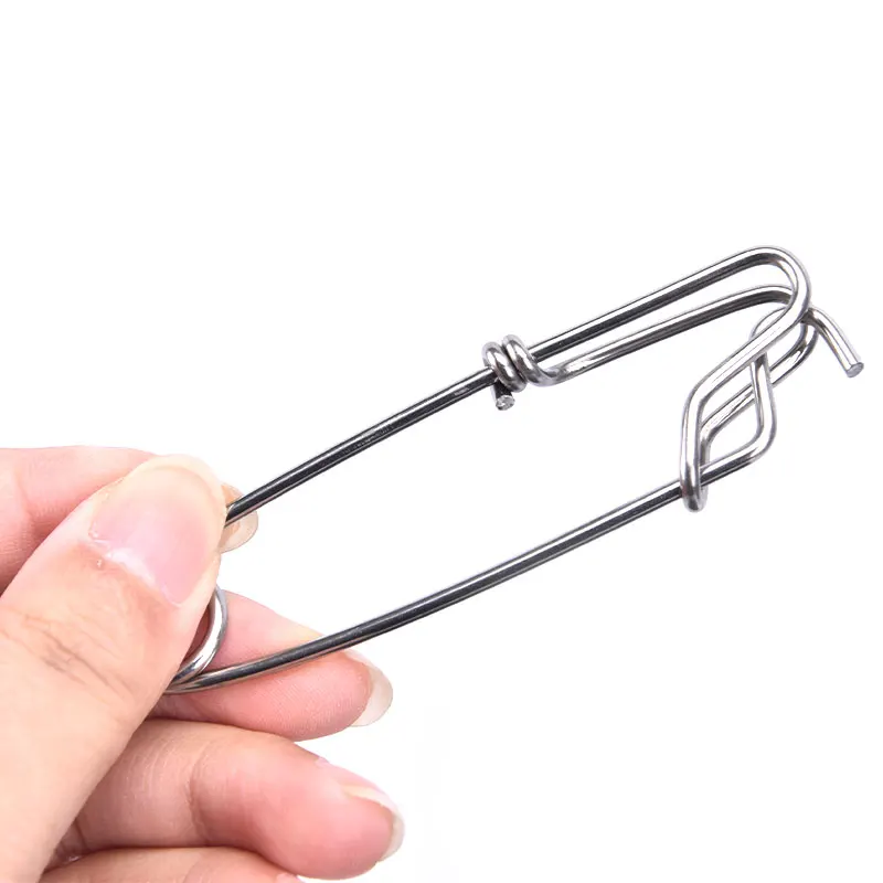 1pcs Stainless Steel Fishing Swivel Accessories Stainless Steel Swivel Quick Pin Fishing Tackles With Lure Bait
1pcs Stainless Steel Fishing Swivel Accessories Stainless Steel Swivel Quick Pin Fishing Tackles With Lure Bait