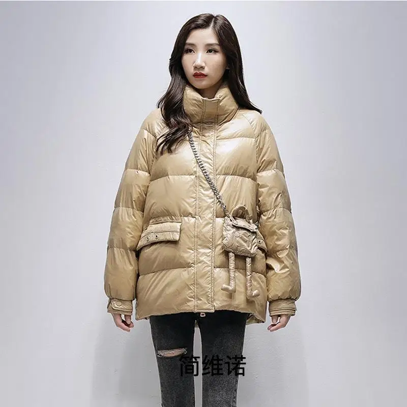 Winter Women White Duck Down Jacket Oversize Loose Hooded Female Puffer Jackets Short Padded Solid Womens Down Coat
Winter Women White Duck Down Jacket Oversize Loose Hooded Female Puffer Jackets Short Padded Solid Womens Down Coat