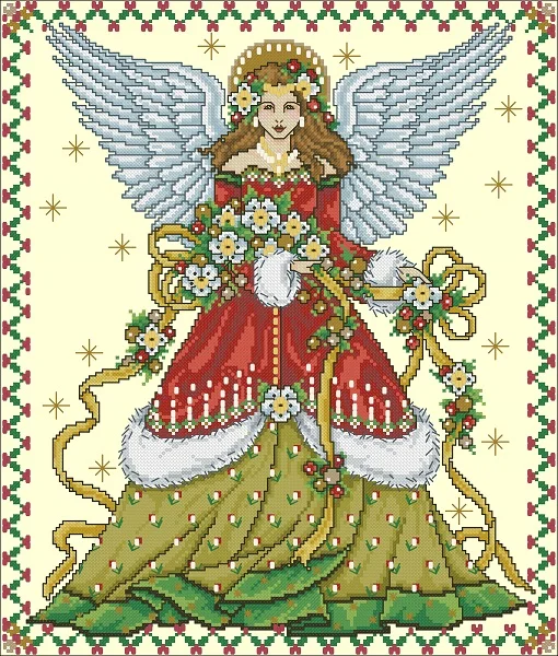 Genuine Product Egypt Long-staple Cotton Self-Made cross stitch kits Suite Joan Elliott- Christmas Fairy
Genuine Product Egypt Long-staple Cotton Self-Made cross stitch kits Suite Joan Elliott- Christmas Fairy
