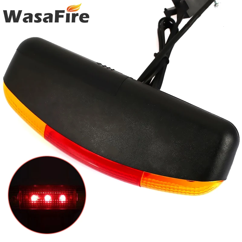 WasaFire Bicycle Lamp 7 LED Taillight Bike Rear Light Directional Brake Turn Signals Lights With Horn Warning Bike Tail Light
WasaFire Bicycle Lamp 7 LED Taillight Bike Rear Light Directional Brake Turn Signals Lights With Horn Warning Bike Tail Light