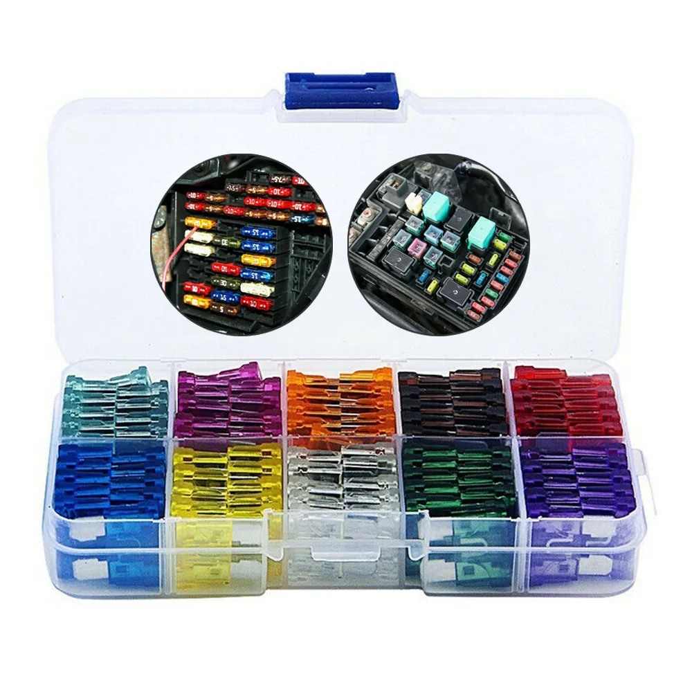110 Pcs Fuse Car Blade Fuse 2-35 AMP Insurance Mixed Assortment Fuse Small Standard Size Auto Truck Automotive Fuse
110 Pcs Fuse Car Blade Fuse 2-35 AMP Insurance Mixed Assortment Fuse Small Standard Size Auto Truck Automotive Fuse