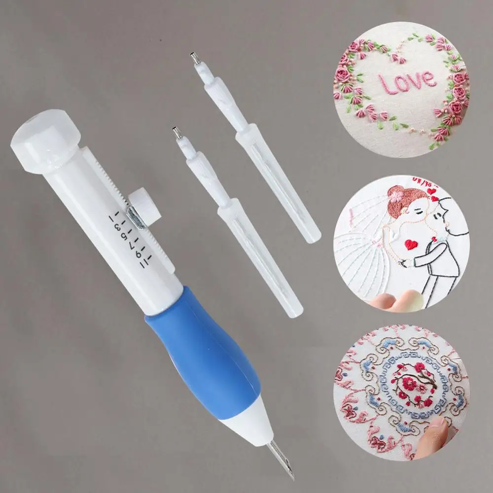 Hot Practical ABS Plastic DIY Magic Embroidery Pen Set Needle knitting Needles Tool Fancy Interchangeable Punch needlework Stitc
Hot Practical ABS Plastic DIY Magic Embroidery Pen Set Needle knitting Needles Tool Fancy Interchangeable Punch needlework Stitc