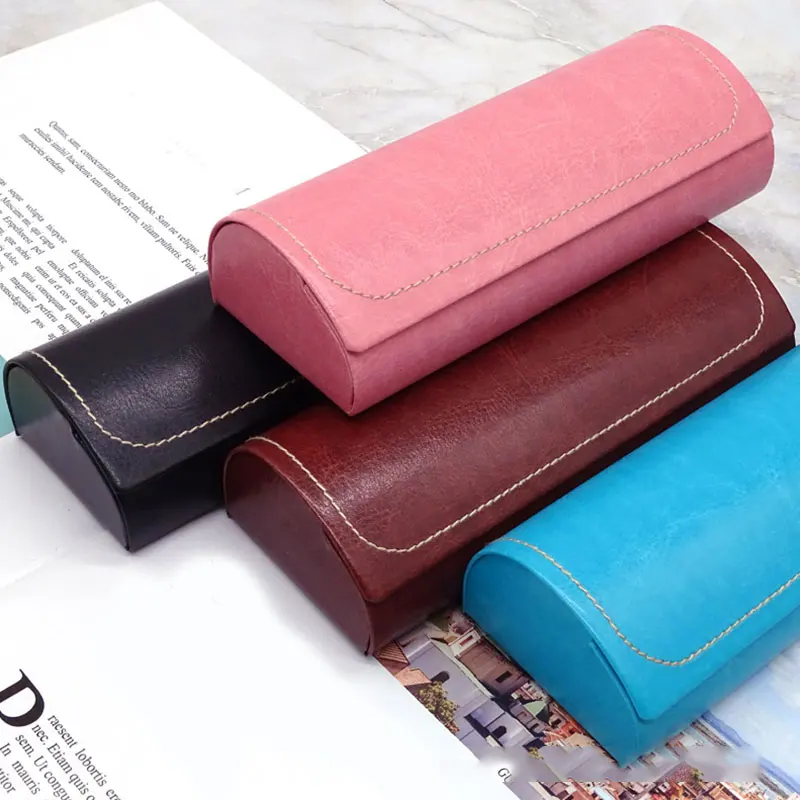 Vintage Leather Frame Eyeglass Case Pure Color All-match Waterproof Sunglasses Spectacle Bag Unisex Portable Glasses Case
Vintage Leather Frame Eyeglass Case Pure Color All-match Waterproof Sunglasses Spectacle Bag Unisex Portable Glasses Case