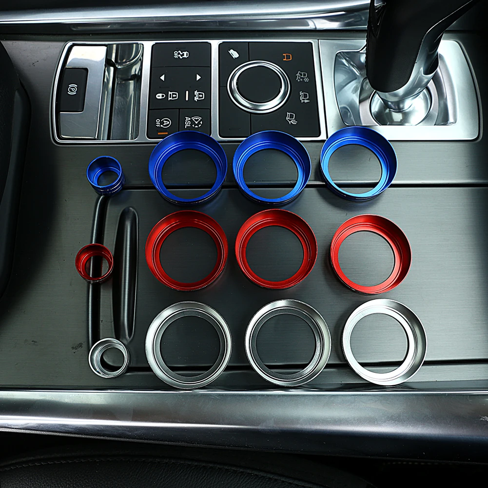 4Pcs/set For Land Rover Range Rover Sport Vogue Autobiography 14-17 Car-Styling Air Conditioning Knob Audio Circle Trim Aluminum
4Pcs/set For Land Rover Range Rover Sport Vogue Autobiography 14-17 Car-Styling Air Conditioning Knob Audio Circle Trim Aluminum