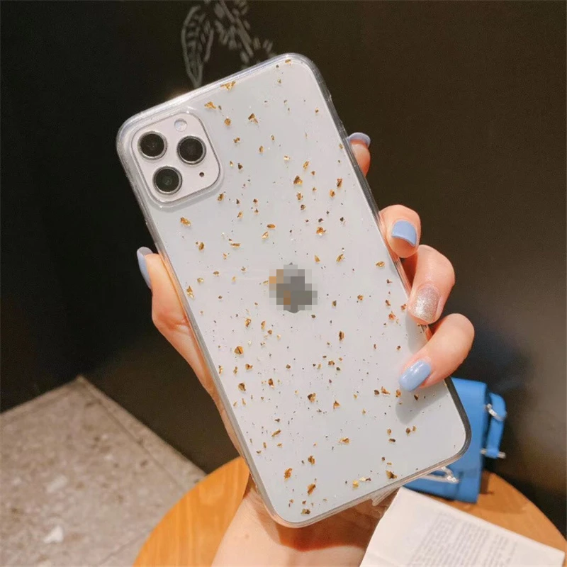 Suitable for IPhone 7 XS XR 12 8plus Transparent Gold Foil Epoxy Mobile Phone Case All-inclusive Anti-drop Simple
Suitable for IPhone 7 XS XR 12 8plus Transparent Gold Foil Epoxy Mobile Phone Case All-inclusive Anti-drop Simple
