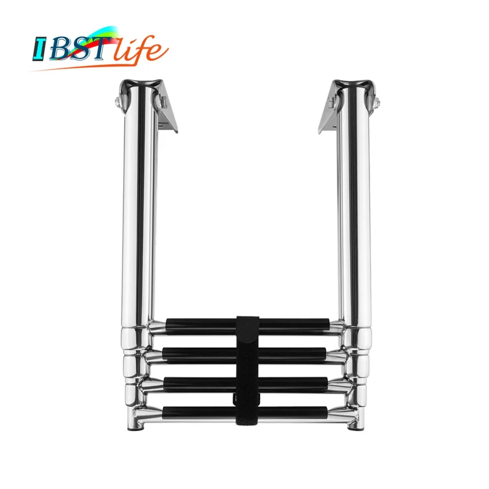 4 Steps Boat Stainless Steel 304 Telescoping Folding Ladder Deck Outboard Swim Platform Boat Marine Yacht Accessories
4 Steps Boat Stainless Steel 304 Telescoping Folding Ladder Deck Outboard Swim Platform Boat Marine Yacht Accessories