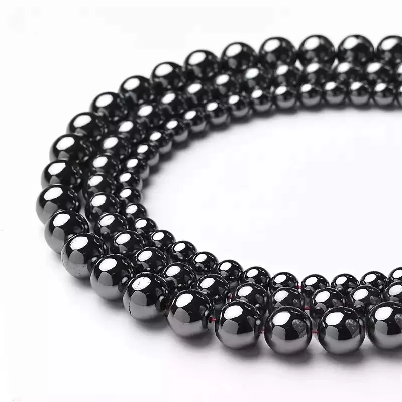 Quality Black Hematite Natural Spacer Loose Bead for Jewelry Making DIY Bracelet Accessories ( Pick Size 4 6 8 10 Mm )
Quality Black Hematite Natural Spacer Loose Bead for Jewelry Making DIY Bracelet Accessories ( Pick Size 4 6 8 10 Mm )