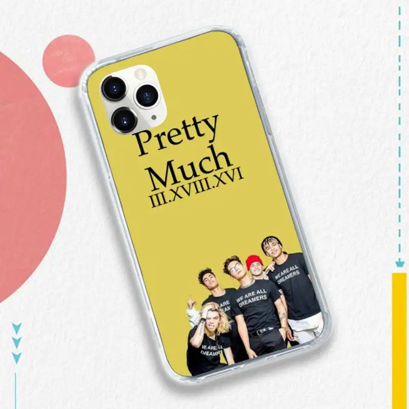PrettyMuch boy group luxury Phone Case shell for iPhone 11 12 pro XS MAX 8 7 6 6S Plus X 5S SE 2020 XR mobile cover
PrettyMuch boy group luxury Phone Case shell for iPhone 11 12 pro XS MAX 8 7 6 6S Plus X 5S SE 2020 XR mobile cover