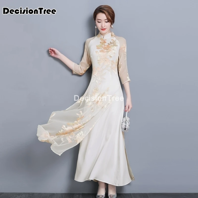 2023 aodai вьетнамское qipao платье для женщин традиционная одежда ao dai китайские платья до колена восточное платье для женщин
2023 aodai вьетнамское qipao платье для женщин традиционная одежда ao dai китайские платья до колена восточное платье для женщин