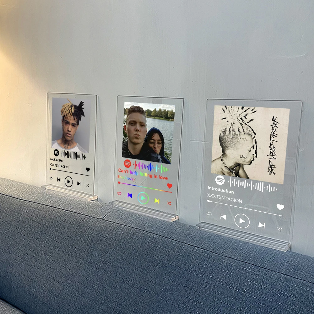 Creative Custom Spotify Style Acrylic Music Board Spotify Personal Photo Style Couple Acrylic Anniversary music Album Plaque
Creative Custom Spotify Style Acrylic Music Board Spotify Personal Photo Style Couple Acrylic Anniversary music Album Plaque