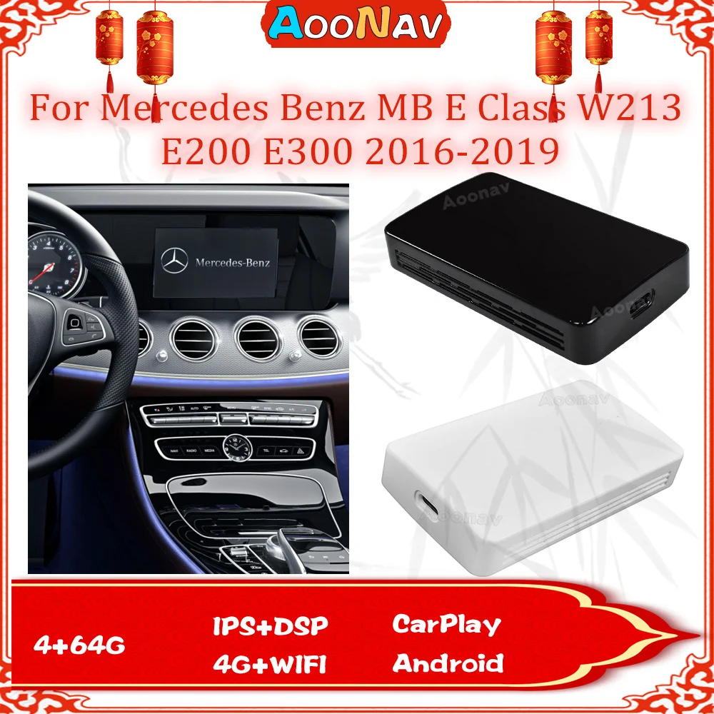 Подключи и играй Youtube Netfix для Mercedes Benz MB E Class W213 E200 E300 2016-2019 беспроводной CarPlay Ai Box Android 10,0 Box 
Подключи и играй Youtube Netfix для Mercedes Benz MB E Class W213 E200 E300 2016-2019 беспроводной CarPlay Ai Box Android 10,0 Box