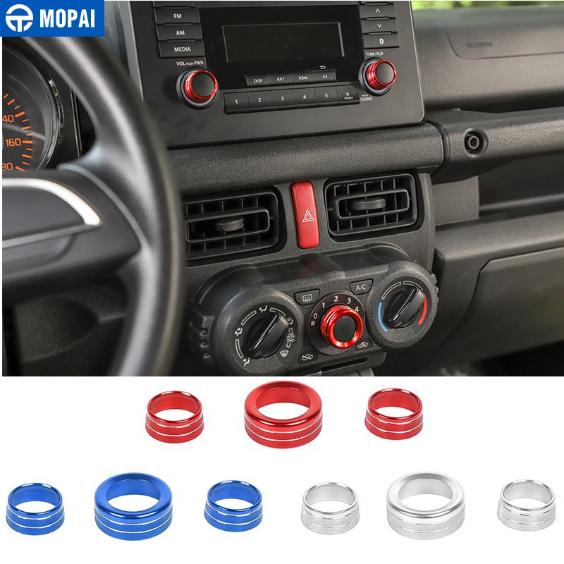 MOPAI Interior Moulding Car Audio Air Conditioning Switch Botton Knob Decoration Cover Accessories for Suzuki Jimny 2019 2020
MOPAI Interior Moulding Car Audio Air Conditioning Switch Botton Knob Decoration Cover Accessories for Suzuki Jimny 2019 2020