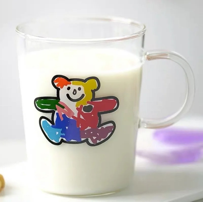 Mug Set Painted Bear Cup Girl Heart Korean Version Milk Breakfast Juice Shui Cups High Temperature Resistant And Microwaveable
Mug Set Painted Bear Cup Girl Heart Korean Version Milk Breakfast Juice Shui Cups High Temperature Resistant And Microwaveable