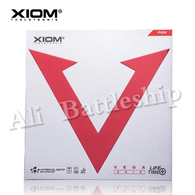 Оригинальный профессиональный настольный теннис XIOM RED VEGA ASIA резина для
