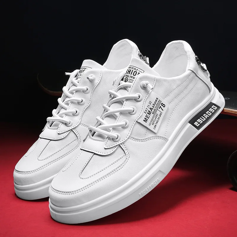 Fashion Split Leather Men Casual White Shoes Lace Up Tenis Feminino Zapatos De Mujer Platform Men Casual Shoe
Fashion Split Leather Men Casual White Shoes Lace Up Tenis Feminino Zapatos De Mujer Platform Men Casual Shoe