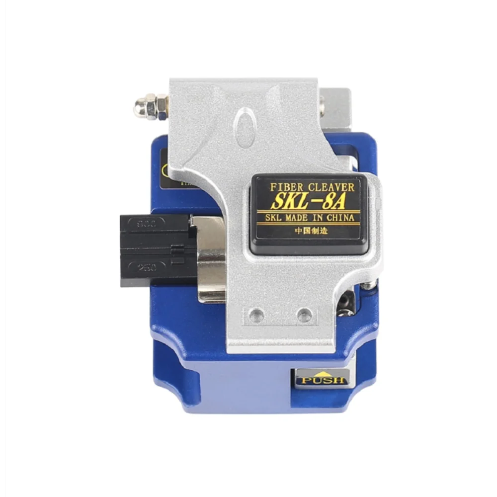 Blue SKL-8A High precision Optical Fiber Cleaver FTTH hot melt cold joint general Optical Fiber Cutter cable fiber cleaver
Blue SKL-8A High precision Optical Fiber Cleaver FTTH hot melt cold joint general Optical Fiber Cutter cable fiber cleaver