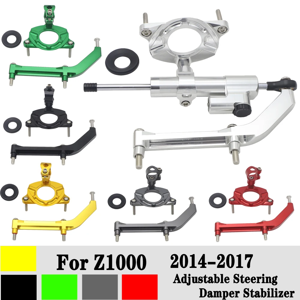 Аксессуары для Kawasaki Z1000 2014-2017 CNC Al Регулируемый демпфер рулевого управления мотоциклом стабилизатор Кронштейн монтажный комплект Holde
Аксессуары для Kawasaki Z1000 2014-2017 CNC Al Регулируемый демпфер рулевого управления мотоциклом стабилизатор Кронштейн монтажный комплект Holde