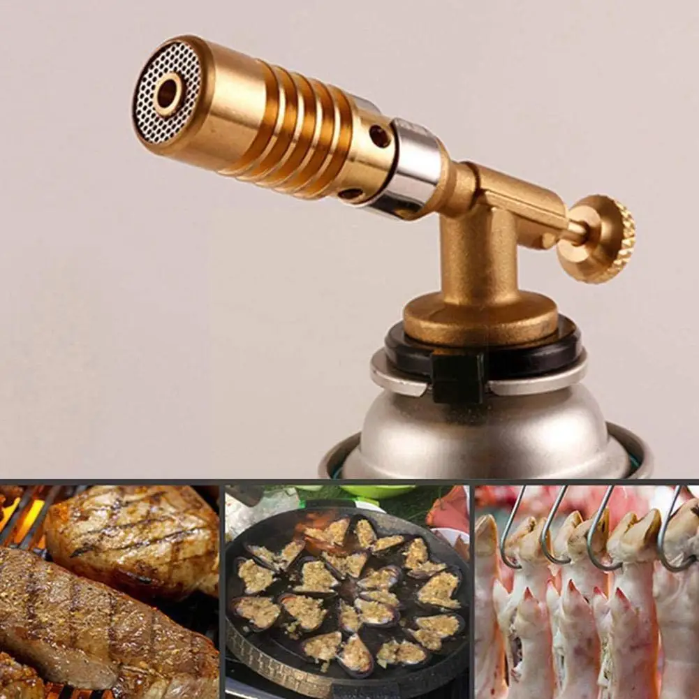 1pc Portable Gas Torch Flame Gun Blowtorch Copper Flame Gas-Burner Gun Spray For Outdoor Heating Butane Welding Camping Lig Z9Q9
1pc Portable Gas Torch Flame Gun Blowtorch Copper Flame Gas-Burner Gun Spray For Outdoor Heating Butane Welding Camping Lig Z9Q9