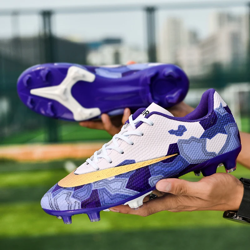 Men Football Boots High Ankle Soccer Shoe Women Soft Groud Man Football Shoes Botas De Futbol Socks Cleats Training 
Men Football Boots High Ankle Soccer Shoe Women Soft Groud Man Football Shoes Botas De Futbol Socks Cleats Training
