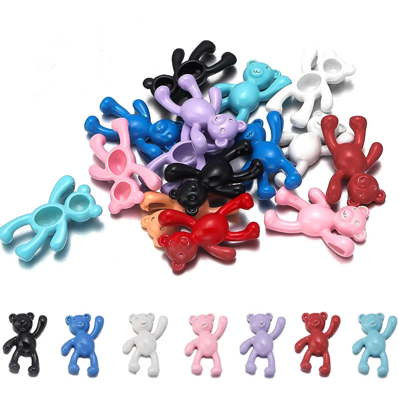 10pcs Alloy Spray Paint Cute Bear Charms Pendant Single Side 22x16mm For DIY Jewelry Making Accessories Festivel Gift
10pcs Alloy Spray Paint Cute Bear Charms Pendant Single Side 22x16mm For DIY Jewelry Making Accessories Festivel Gift