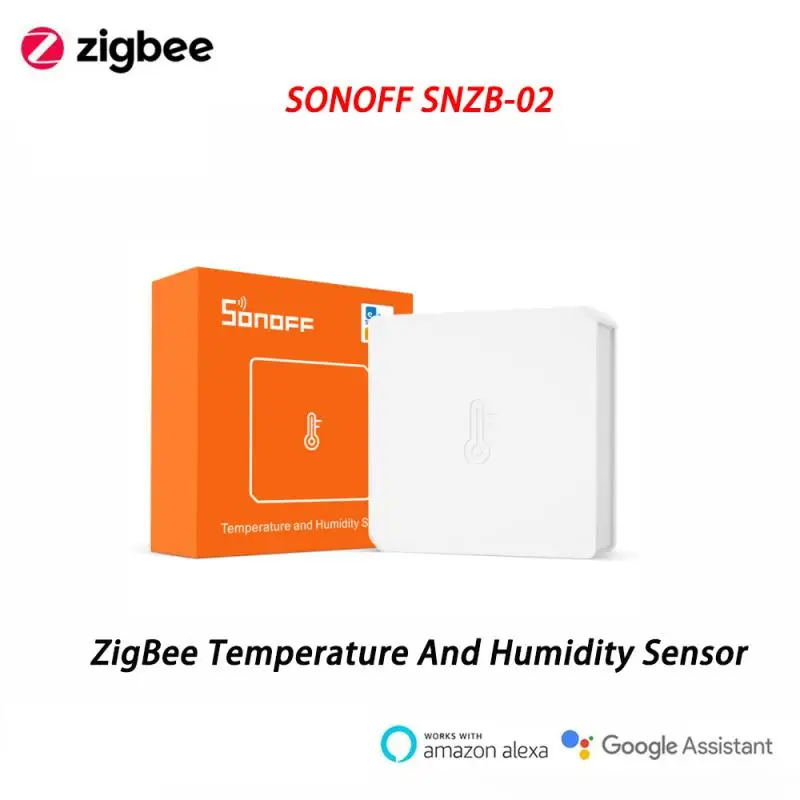 Датчик температуры и влажности SONOFF SNZB-02 Zigbee, Голосовое управление умным домом, требуется Alexa Google Home ZBBridge, 1-8 шт. 
Датчик температуры и влажности SONOFF SNZB-02 Zigbee, Голосовое управление умным домом, требуется Alexa Google Home ZBBridge, 1-8 шт.