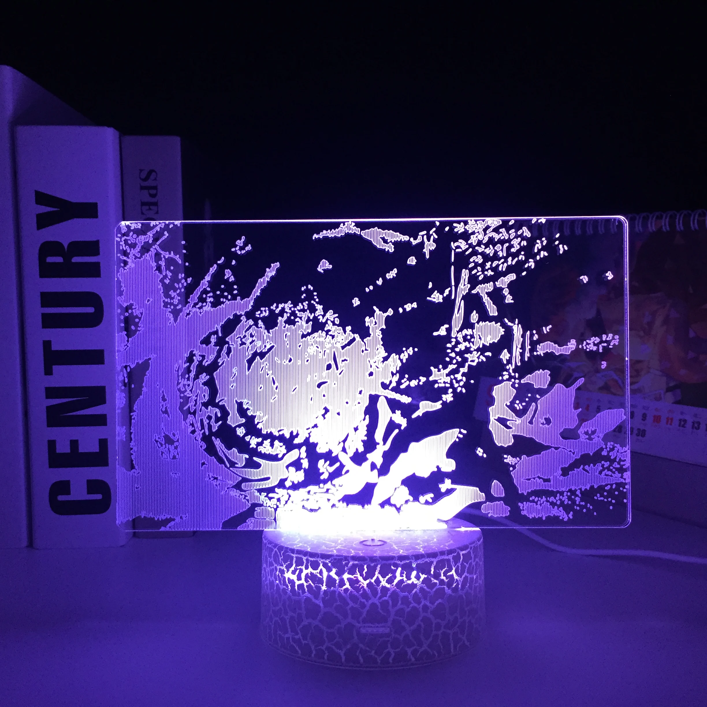 Animation Peripherals 3D LED Lamp Figure Ornaments Acrylic Panel Visual Illusion White Cracked Base Night Light for Home Decor
Animation Peripherals 3D LED Lamp Figure Ornaments Acrylic Panel Visual Illusion White Cracked Base Night Light for Home Decor