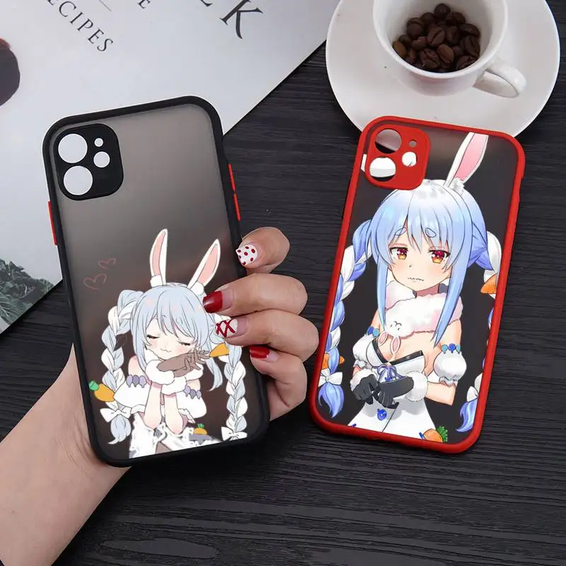 Usada Pekora Hololive Anime Phone Case matte transparent For iphone 7 8 11 12 13 plus mini x xs xr pro max cover
Usada Pekora Hololive Anime Phone Case matte transparent For iphone 7 8 11 12 13 plus mini x xs xr pro max cover