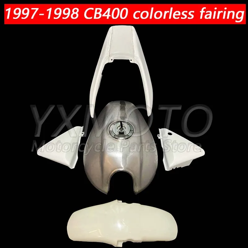 Suitable for CB400 1997 1998 injection molding fairing no color 97 98 fuel tank + fuel tank lock
Suitable for CB400 1997 1998 injection molding fairing no color 97 98 fuel tank + fuel tank lock