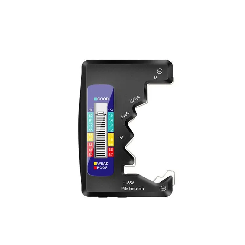Digital Battery Tester LCD Bar Graph Display Capacity ABS Portable Home Batteries Meter Tool Inspection Electrical Instruments
Digital Battery Tester LCD Bar Graph Display Capacity ABS Portable Home Batteries Meter Tool Inspection Electrical Instruments