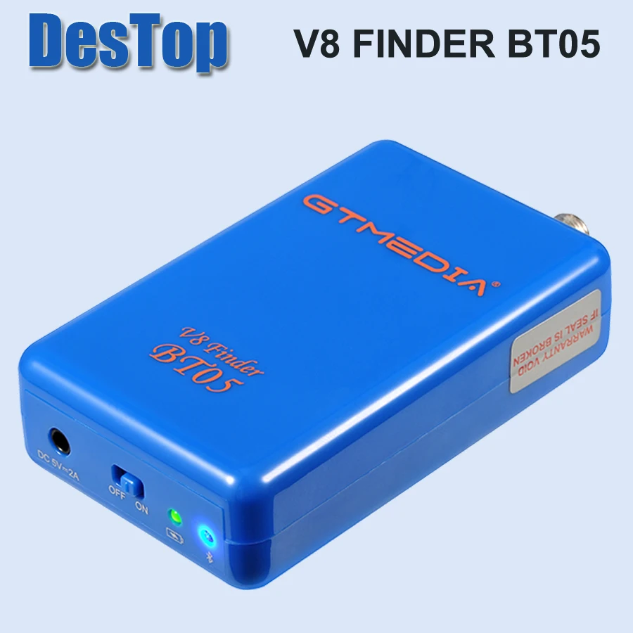 GTmedia V8 Finder BT05 Mini Sat finder BT DVBS2 Satellite Meter с приложением Android и IOS Freesat BT03 Upgrad