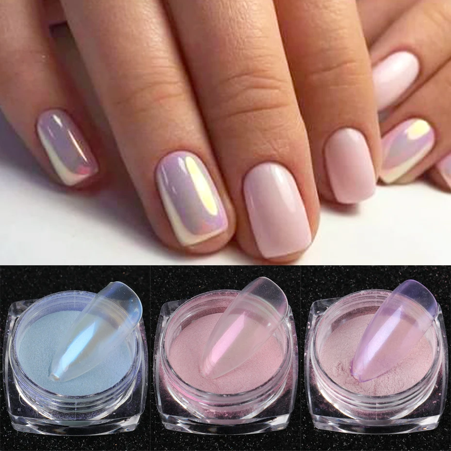1box aurora Nail Glitter Shimmer Transparent Dipping Powder Mirror Mermaid Effect Chrome Pigment Dust Manicure Decor JI1786-1
1box aurora Nail Glitter Shimmer Transparent Dipping Powder Mirror Mermaid Effect Chrome Pigment Dust Manicure Decor JI1786-1