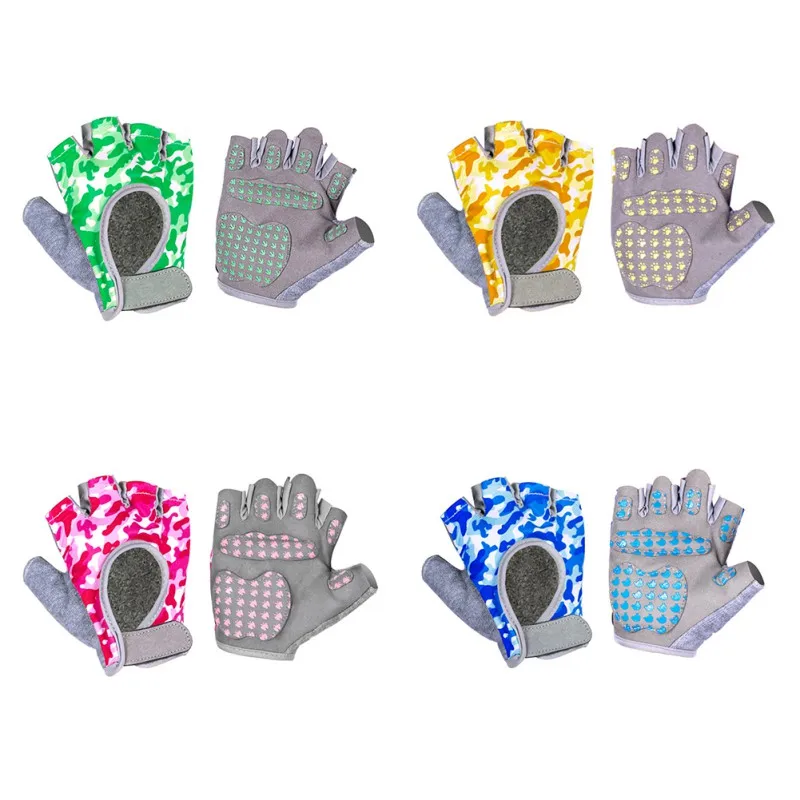 Anti Slip Half Finger Gloves Kids Cycling Fitness Outdoor Sports Sunscreen Anti Skid Pads Breathable Thin Mesh Material Children
Anti Slip Half Finger Gloves Kids Cycling Fitness Outdoor Sports Sunscreen Anti Skid Pads Breathable Thin Mesh Material Children