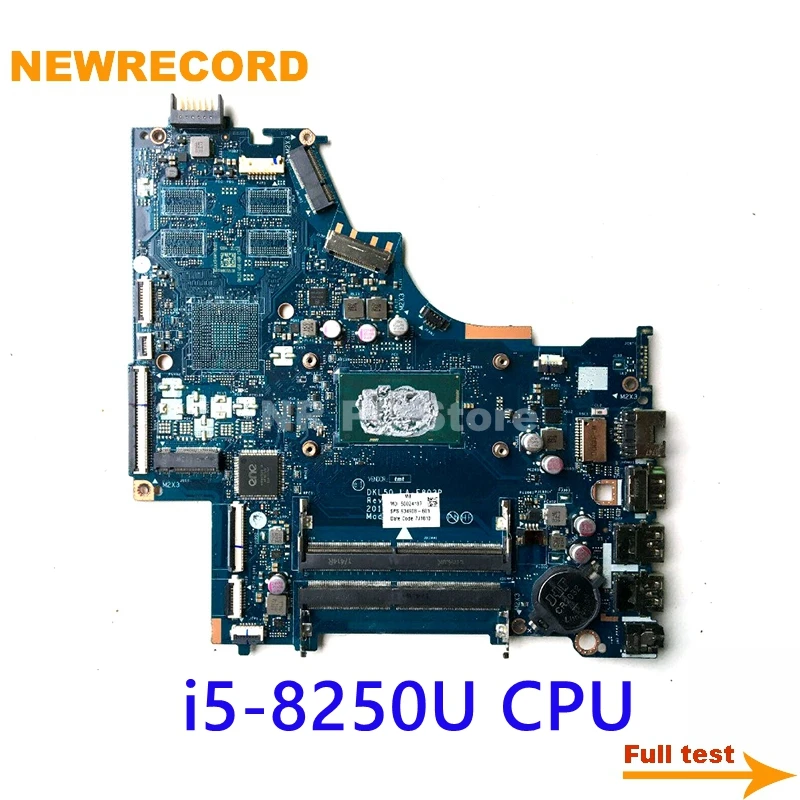 NEWRECORD 934908 001 601 501 DKL50 LA E802P для HP 250 G6 15 BS материнская плата портативного компьютера с