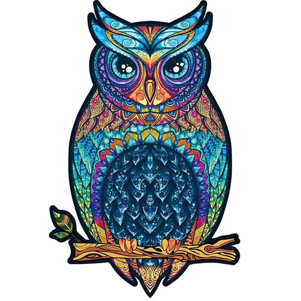 187Pcs Unique Wooden Animal Jigsaw Puzzles Mysterious Owl 3D Puzzle For Adults Kids Educational Puzzle Fabulous Interactive Gift
187Pcs Unique Wooden Animal Jigsaw Puzzles Mysterious Owl 3D Puzzle For Adults Kids Educational Puzzle Fabulous Interactive Gift