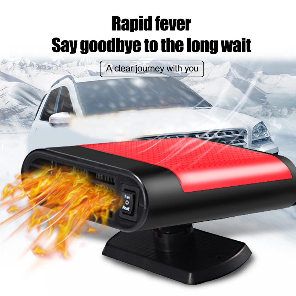 Universal Car Heater 12V/24V Electric Heating Fan 360 Degree Rotation Windshield Defrosting Defogging Winter Car Air Purifier
Universal Car Heater 12V/24V Electric Heating Fan 360 Degree Rotation Windshield Defrosting Defogging Winter Car Air Purifier