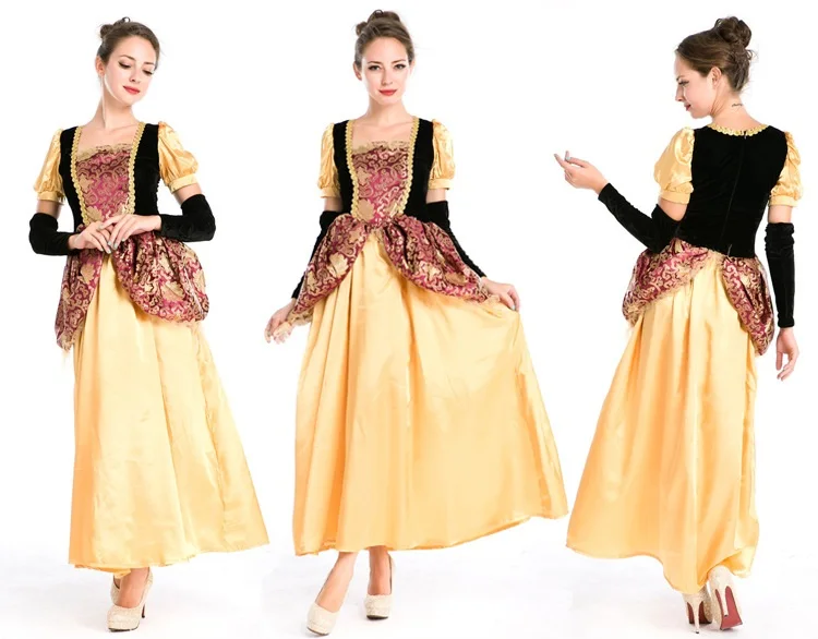 Fall New European Vintage Queen Princess Dress Stage Performance Maxiskit Oversleeve Suit
Fall New European Vintage Queen Princess Dress Stage Performance Maxiskit Oversleeve Suit
