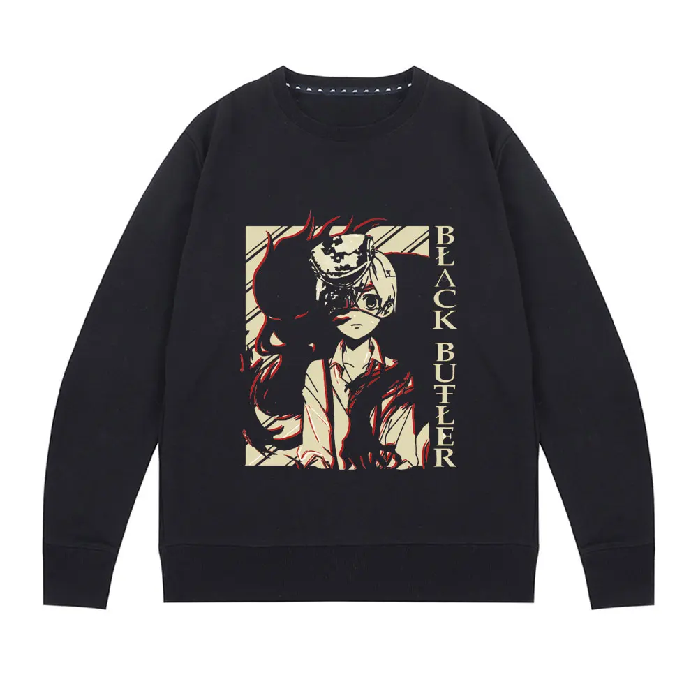Japan Anime Manga Pullover Kuroshitsuji Sweatshirt Fashion Black Butler Sebastian Ciel Sweatshirts Mens Hip Hop Punk Pullovers
Japan Anime Manga Pullover Kuroshitsuji Sweatshirt Fashion Black Butler Sebastian Ciel Sweatshirts Mens Hip Hop Punk Pullovers