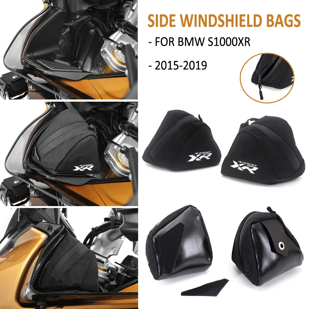 Motorcycles Storage Bag Waterproof Fairing Frame Bags Side Windshield Package Cockpit Bags For BMW S1000XR S 1000 XR 2015-2019
Motorcycles Storage Bag Waterproof Fairing Frame Bags Side Windshield Package Cockpit Bags For BMW S1000XR S 1000 XR 2015-2019