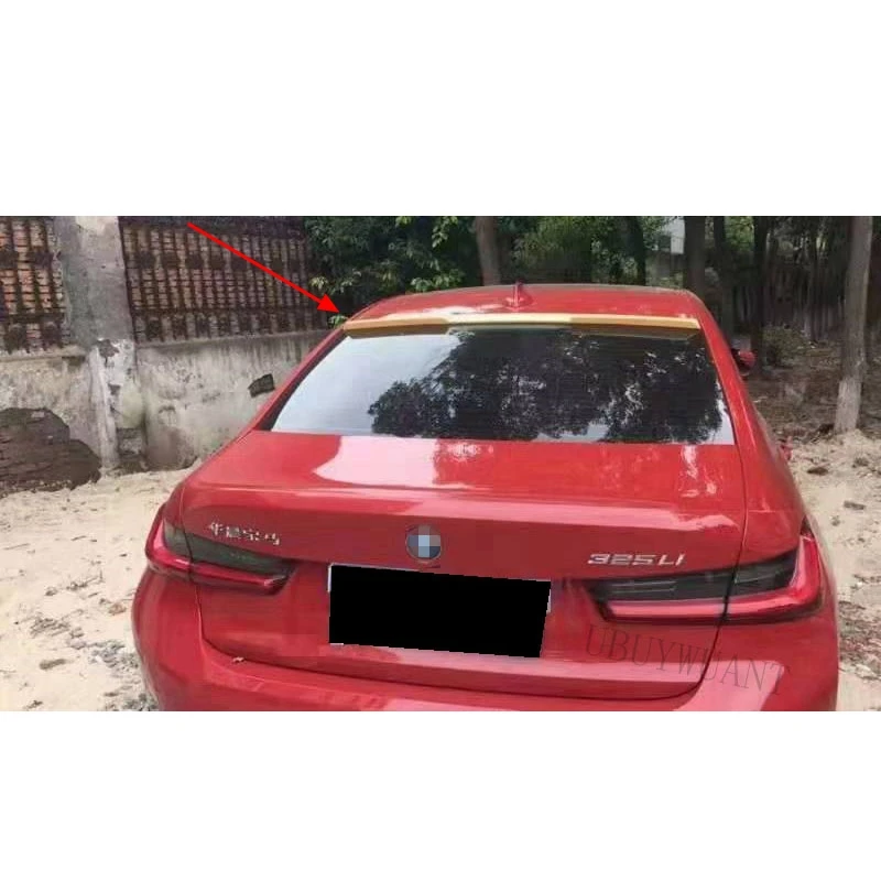 For BMW G20 2019 - 2020 320i 320D NEW 3 Series ABS Plastic Material Rear Roof Spoiler Tail Trunk Boot Wing Decoration
For BMW G20 2019 - 2020 320i 320D NEW 3 Series ABS Plastic Material Rear Roof Spoiler Tail Trunk Boot Wing Decoration