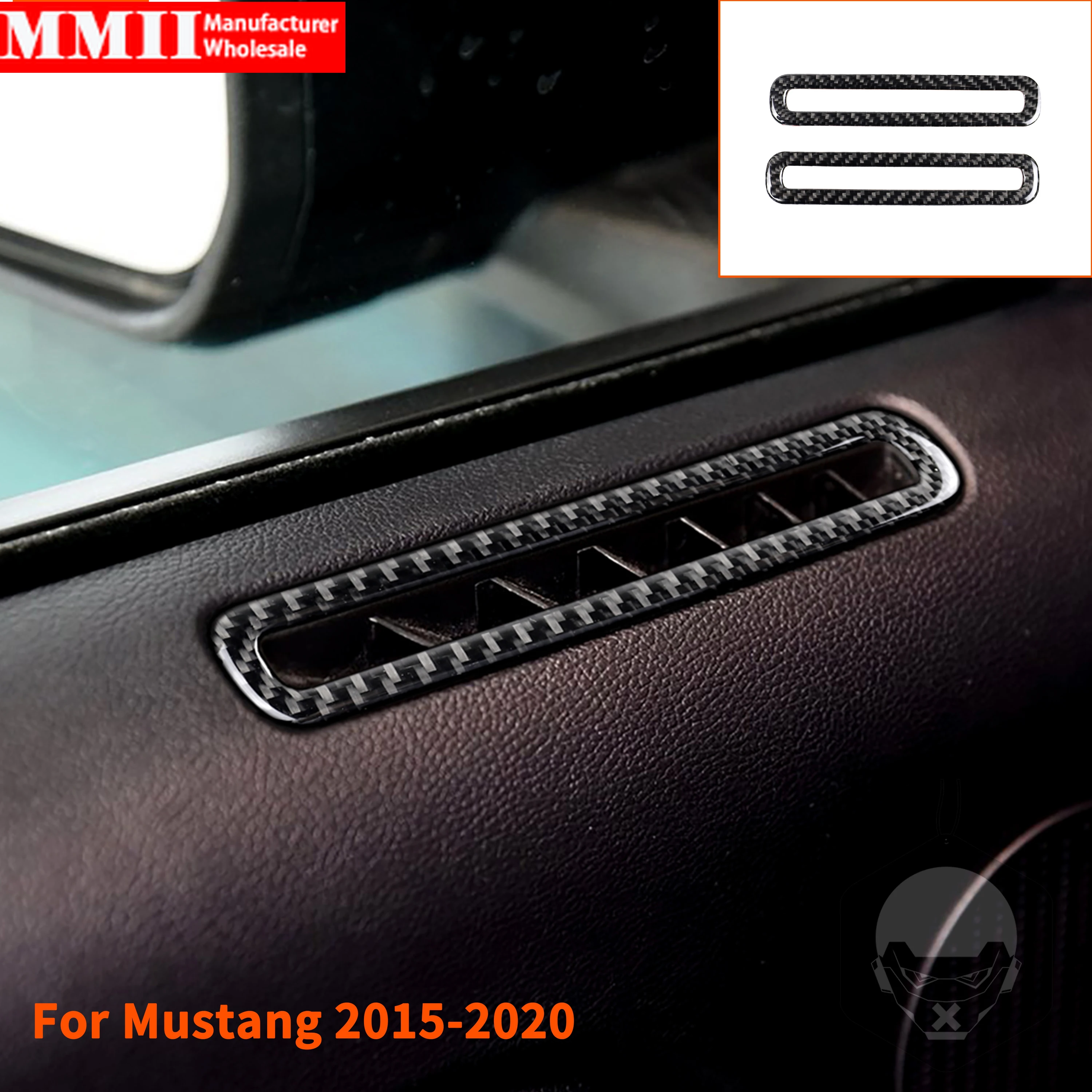 For Ford Mustang GT Carbon Fiber Door Defogger Air Vent Outlet Sticker 2015 2016 2017 2018 2019 2020 Interior Car Accessories
For Ford Mustang GT Carbon Fiber Door Defogger Air Vent Outlet Sticker 2015 2016 2017 2018 2019 2020 Interior Car Accessories