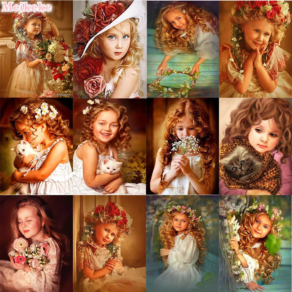 5D DIY diamond painting lace kit girl portrait flower landscape full square diamond embroidery mosaic home decoration
5D DIY diamond painting lace kit girl portrait flower landscape full square diamond embroidery mosaic home decoration