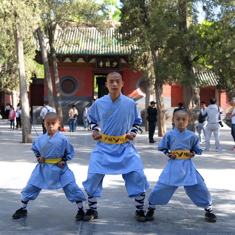 USHINE Quality Cotton Shaolin Kung Fu Clothes Monk Martial Arts Practice Buddhist Performance Clothing Anzug Man Boys
USHINE Quality Cotton Shaolin Kung Fu Clothes Monk Martial Arts Practice Buddhist Performance Clothing Anzug Man Boys