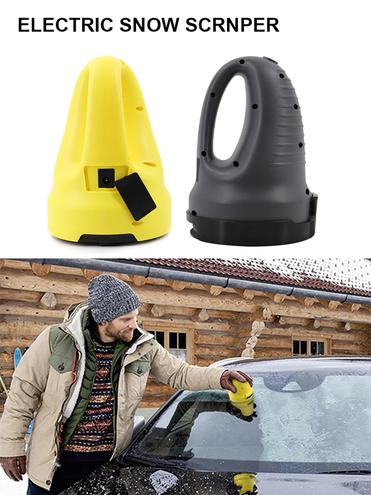 Electric Snow Scraper USB Ice Winter Auto Window Shovel Windshield Defrosting Cleaning Tool Accessories | Автомобили и мотоциклы